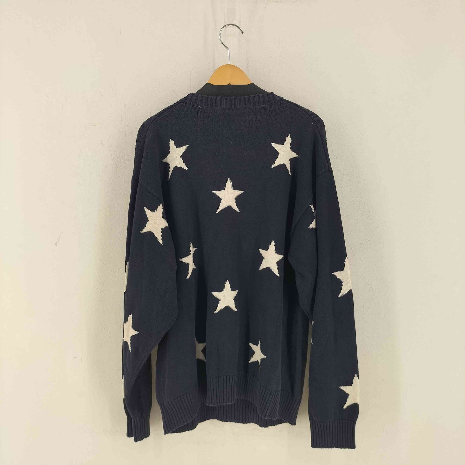 トミーヒルフィガー TOMMY 90 S Star Cotton Knit メンズ import M