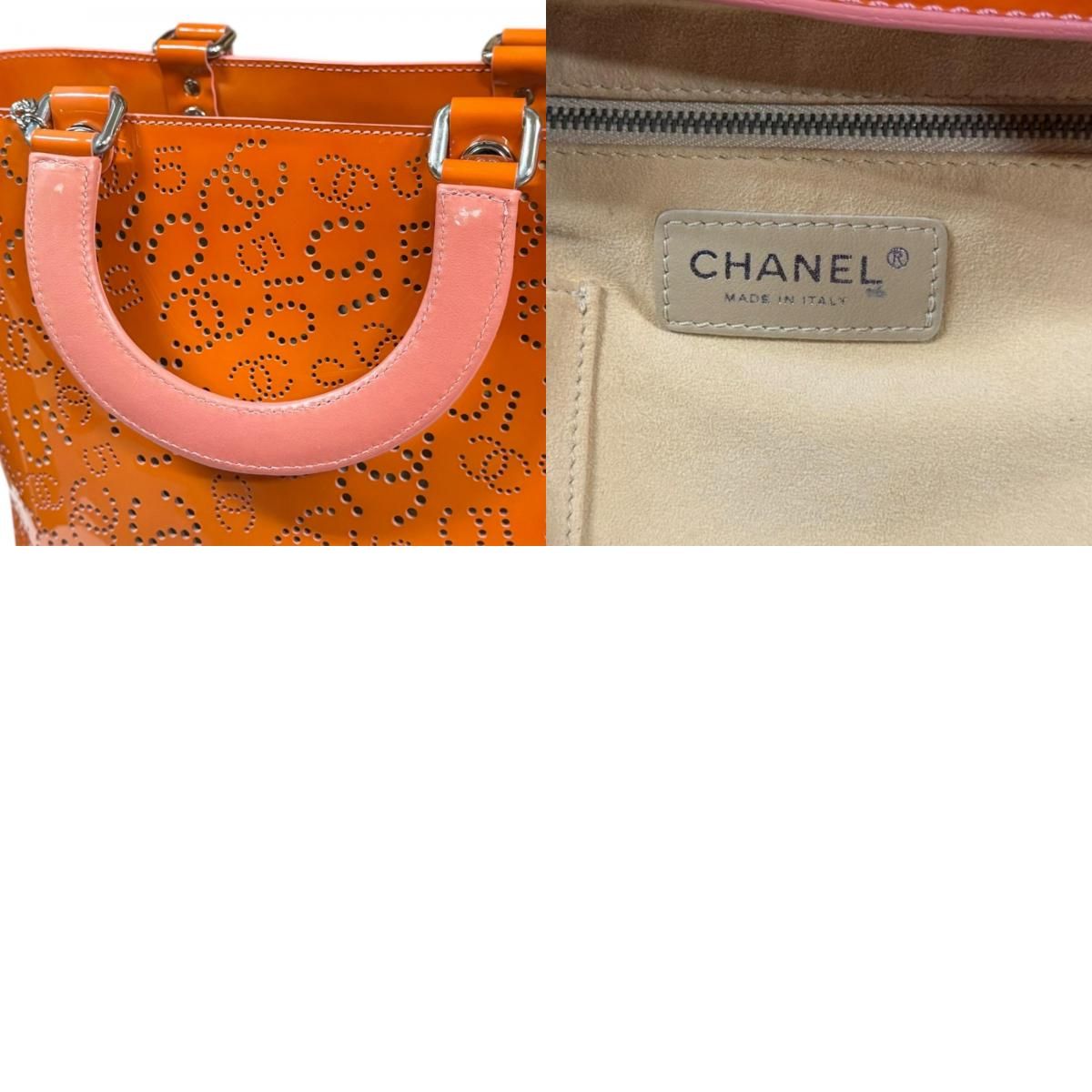 シャネル ファミリーセール品 パンチング トート No.5 ココマーク