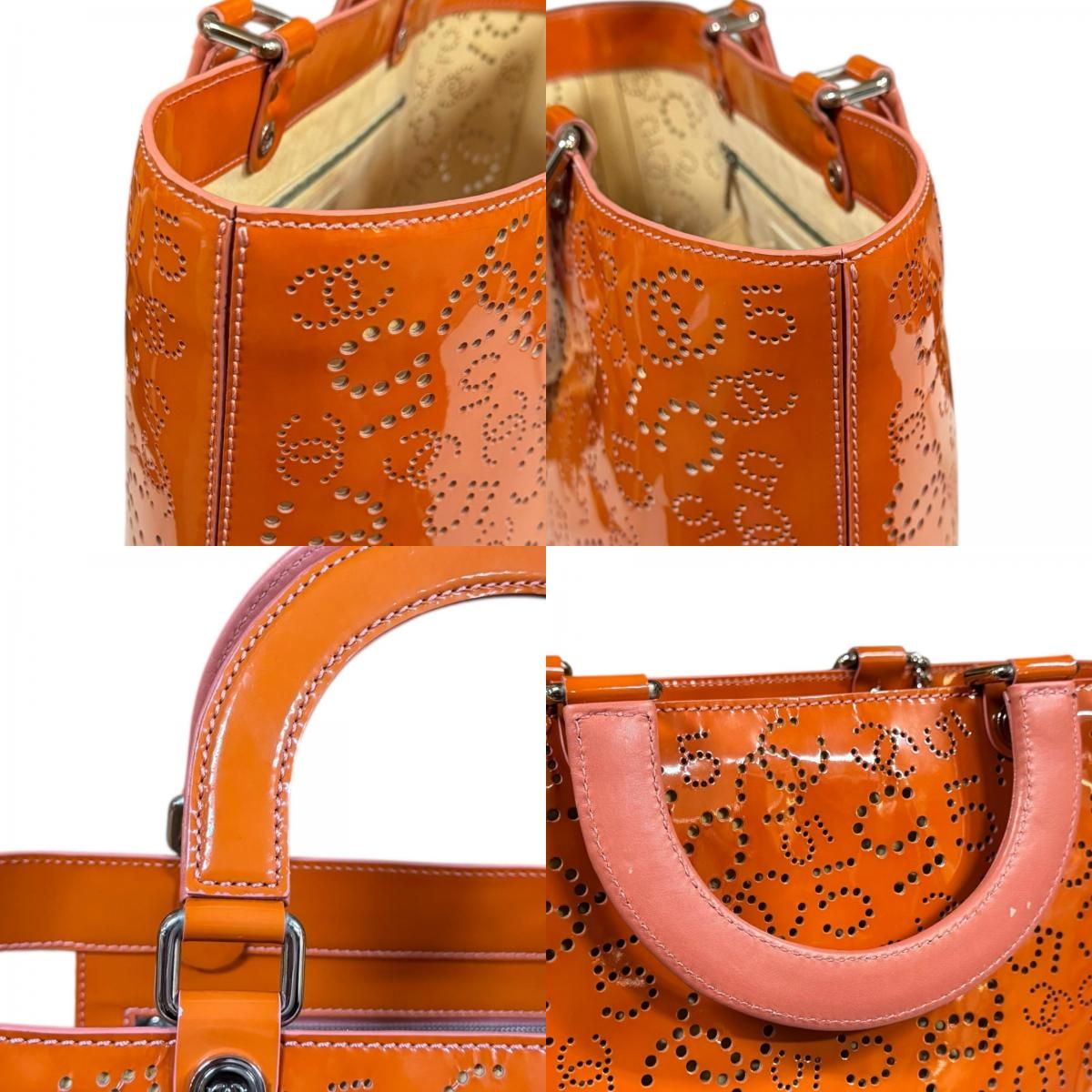 シャネル ファミリーセール品 パンチング トート No.5 ココマーク