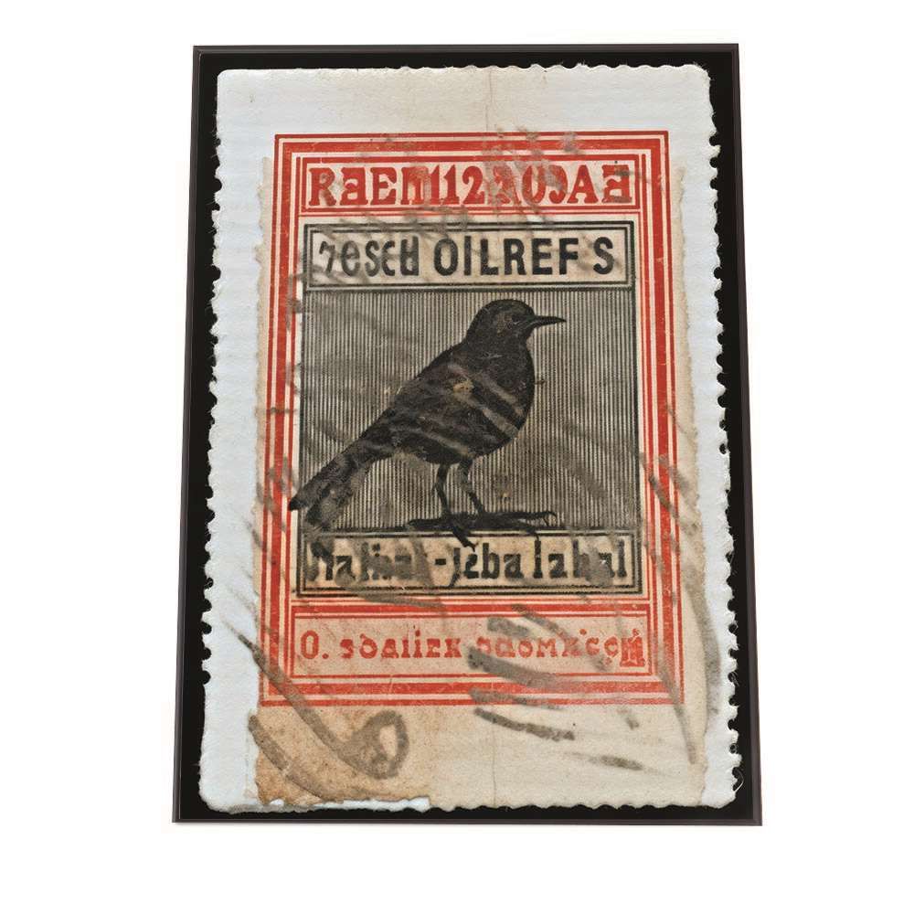 A0サイズ（約84x119cm）】【lh-poster-1577】【フレーム付き】切手風