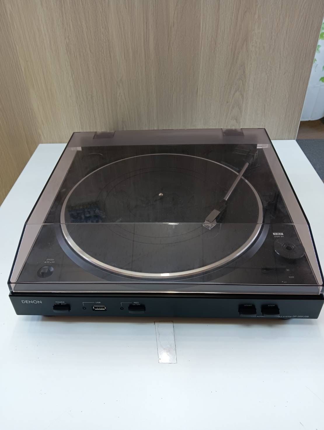 品 DENONデノン レコードプレーヤー DP 200 USB 黒ブラック 音楽 オーディオ機器