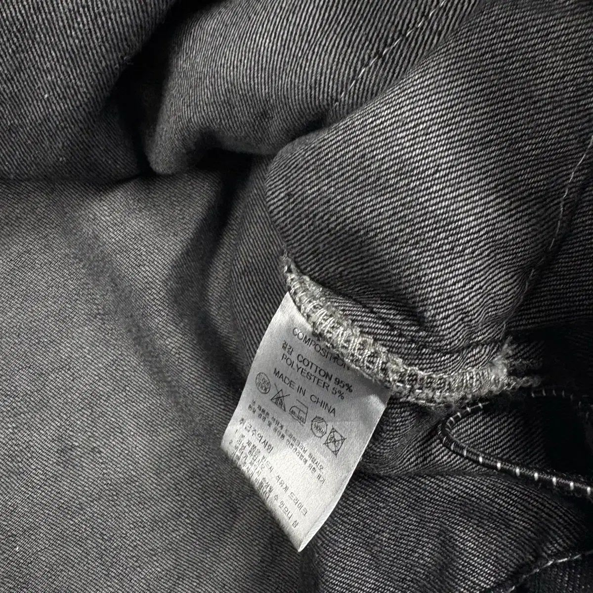 トラベル黒COLORデニムWHOジャケット