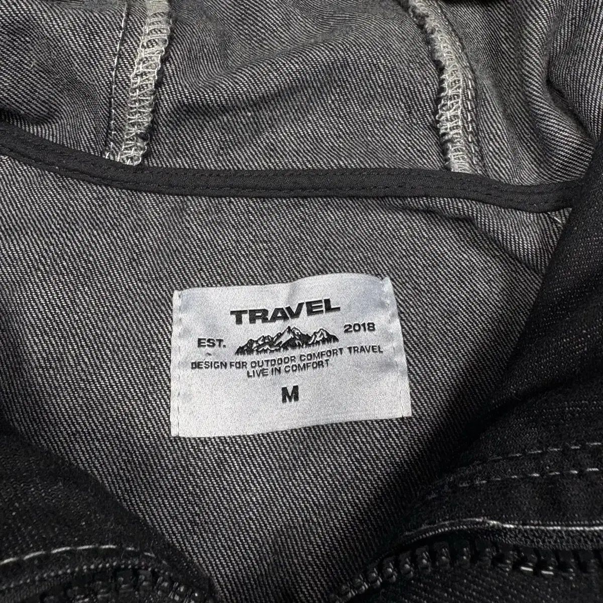 トラベル黒COLORデニムWHOジャケット テーラードジャケット ジャケット アウター メンズ