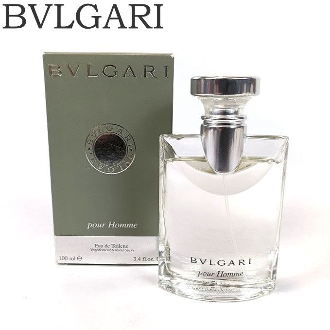ほぼ満量 BVLGARI ブルガリ プールオム オードトワレ 100 ml 香水 メンズ 箱あり