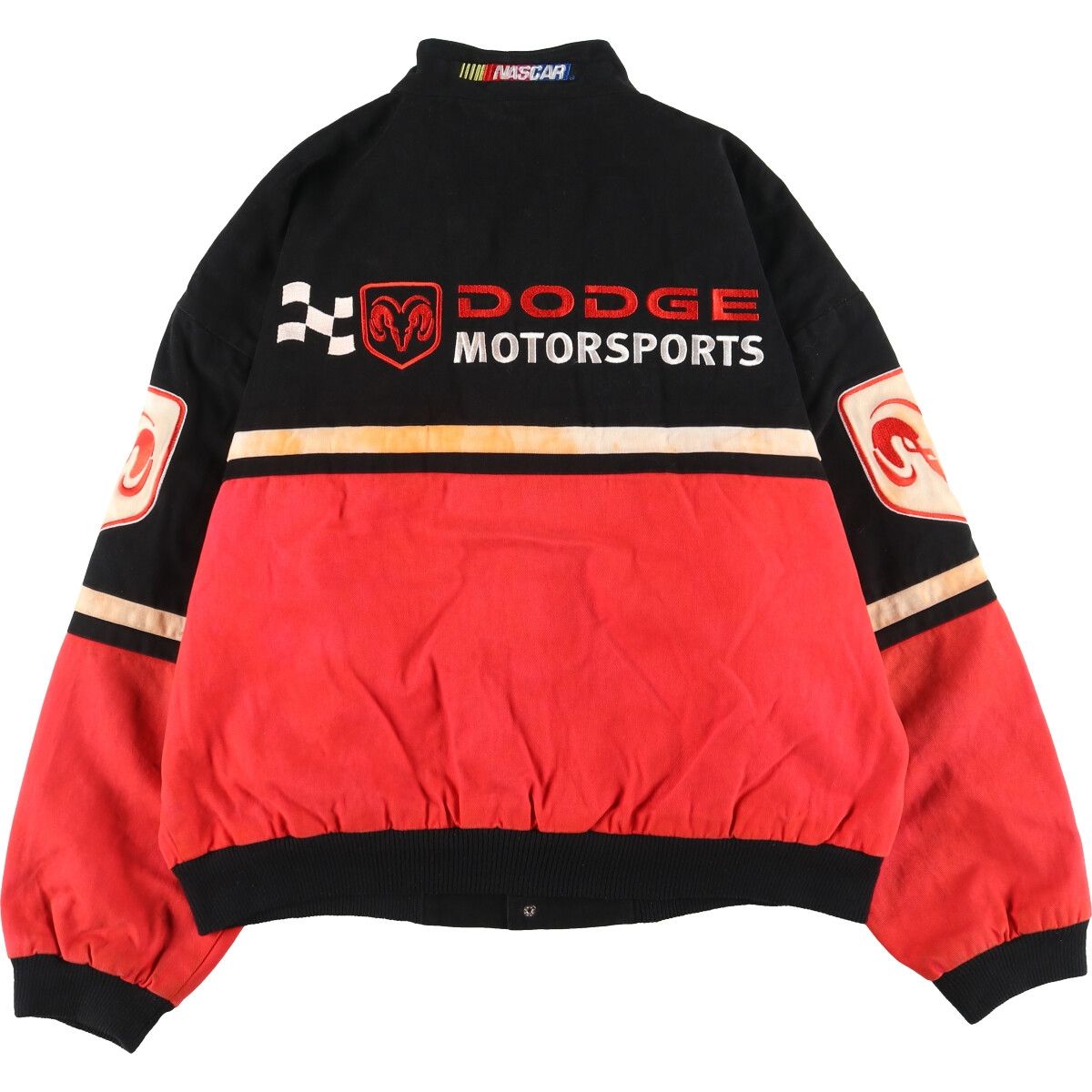 （非売品）DOGDEレーシングジャケット 古着 RACING CHAMPIONS DODGE ダッジ レーシングジャケット メンズXL