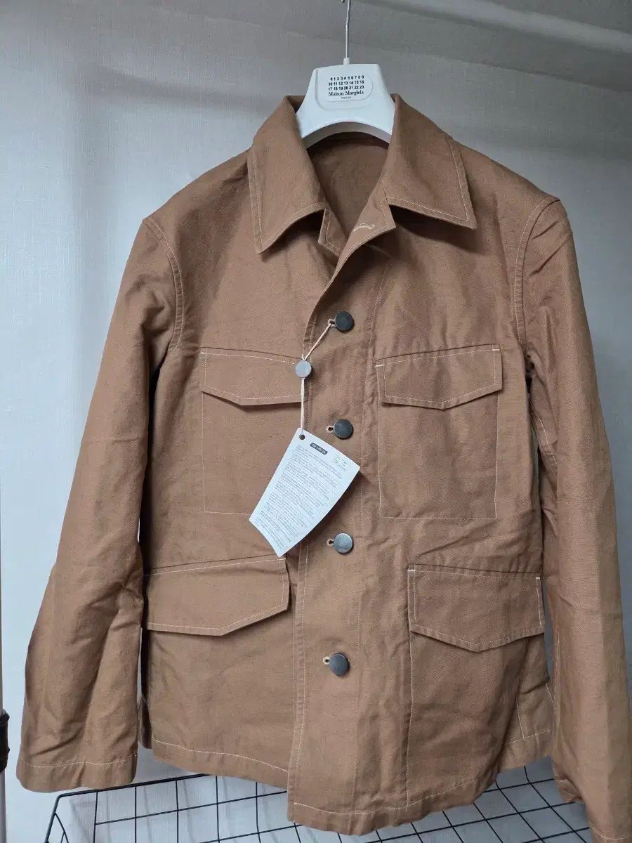 ルメール ハンティングジャケット ペイル ブラウン 46