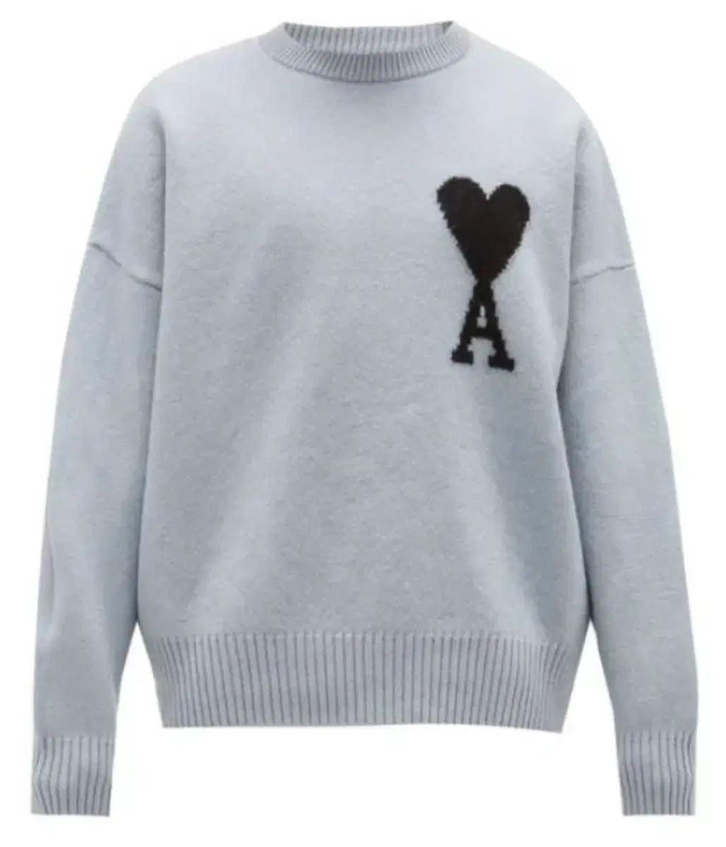 アミアミ インタルシア ニット スチールブルー M