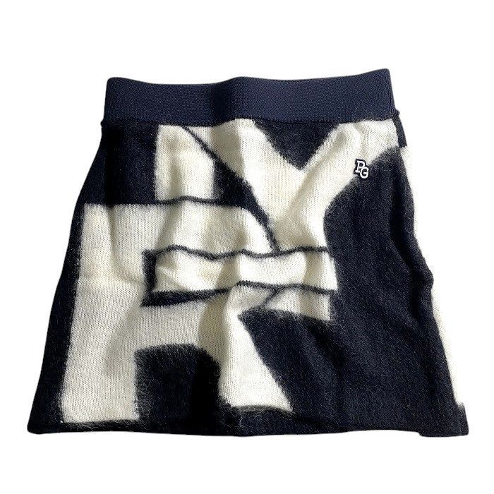 PEARLY GATES パーリーゲイツ ゴルフ モヘヤ混 ニット BIGロゴ柄