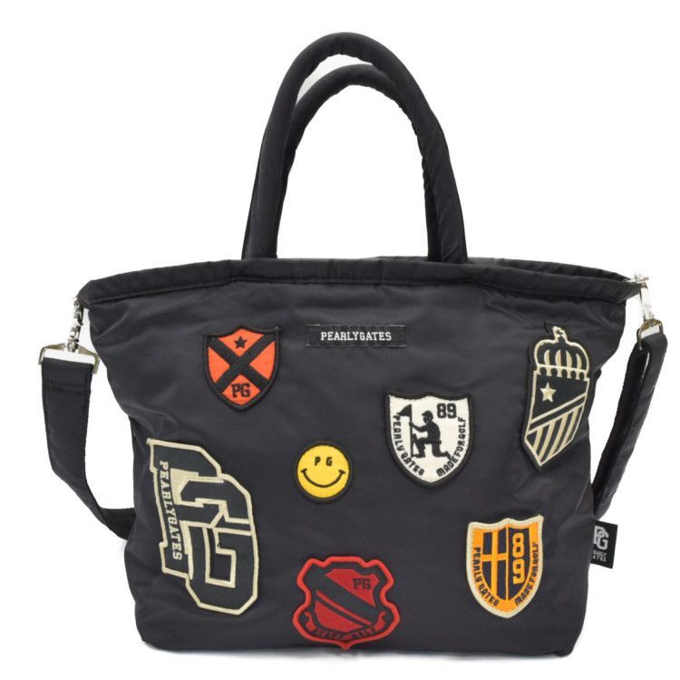 送料0円！】パーリーゲイツ｜カートバッグ｜ネイビー系｜中古ゴルフ