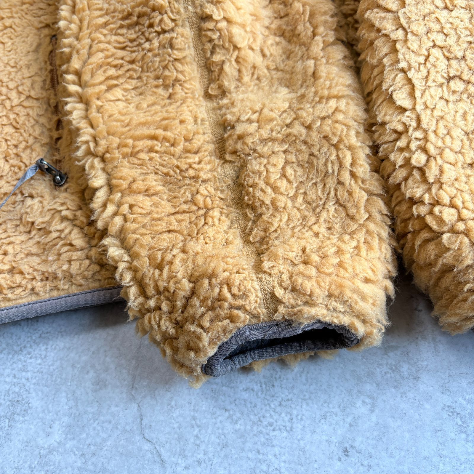 00s 2002年 USA製 patagonia classic Retro Cardigan 【 Tequila Gold 