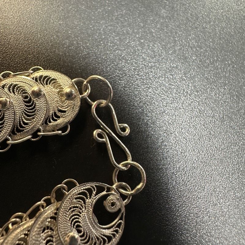 vintage】フィリグリー アウトレット シルバー製 925刻印 3点セット