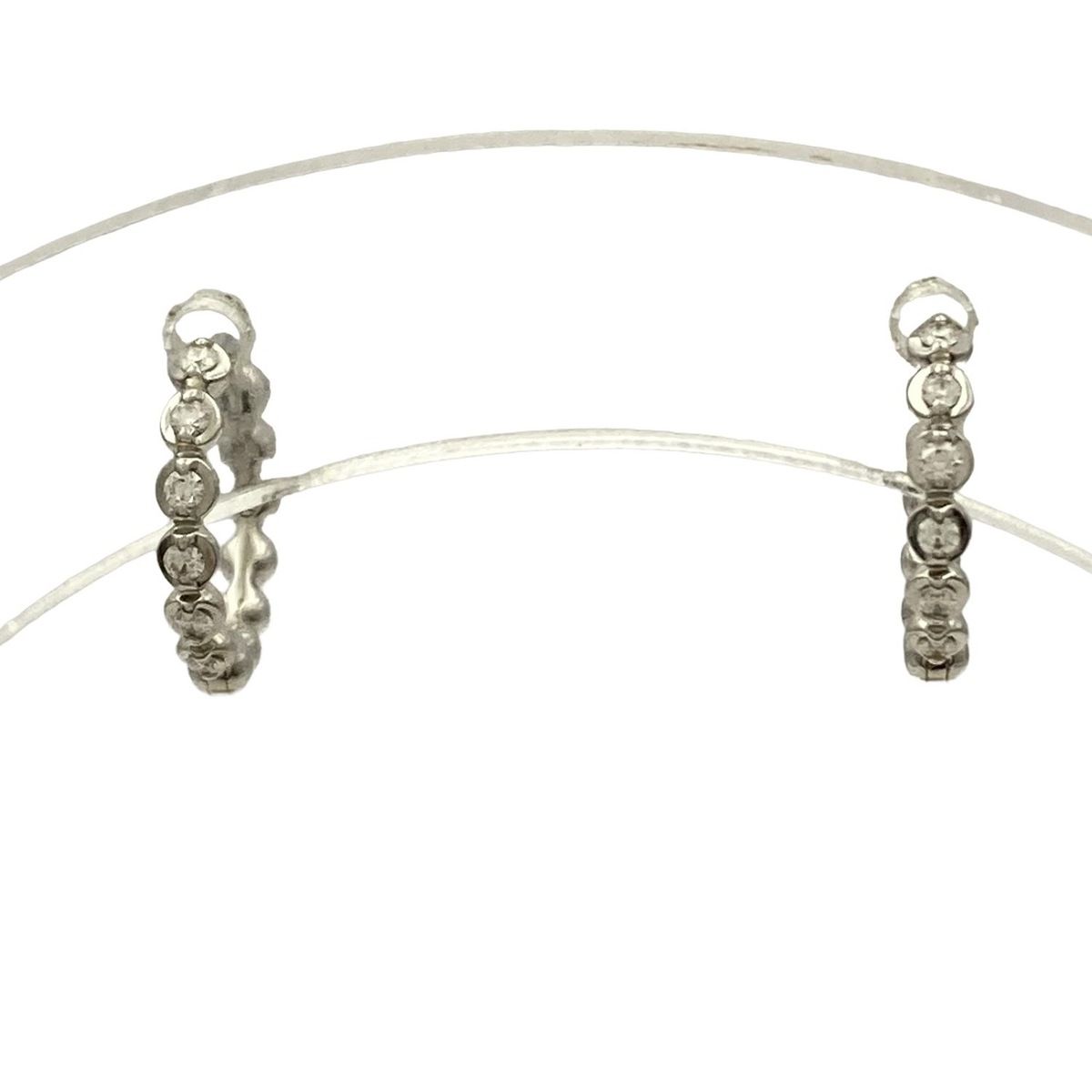 STAR JEWELRY スタージュエリー ピアス ダイヤモンド シルバー 総12 Pダイヤ 片側6 ダイヤ総0 08カラット