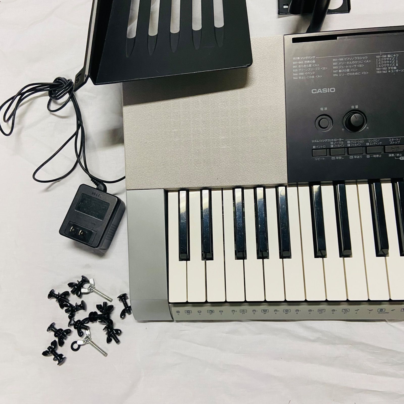 12h14. CASIO カシオ CTK-4200 電子キーボード 譜面台付き - メルカリ
