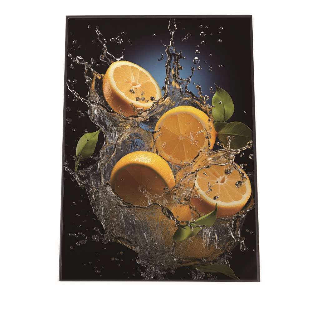 B3サイズ（約36x51cm）】【lh-poster-1683】【フレーム付き】レモン