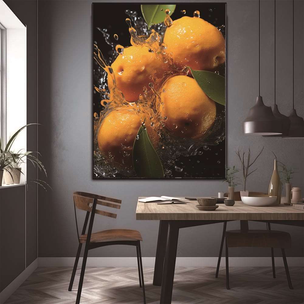 B1サイズ（約73x103cm）】【lh-poster-1688】【フレーム付き】レモン