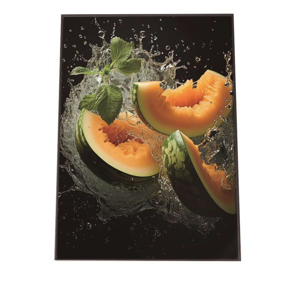 B3サイズ（約36x51cm）】【lh-poster-1689】【フレーム付き】メロン