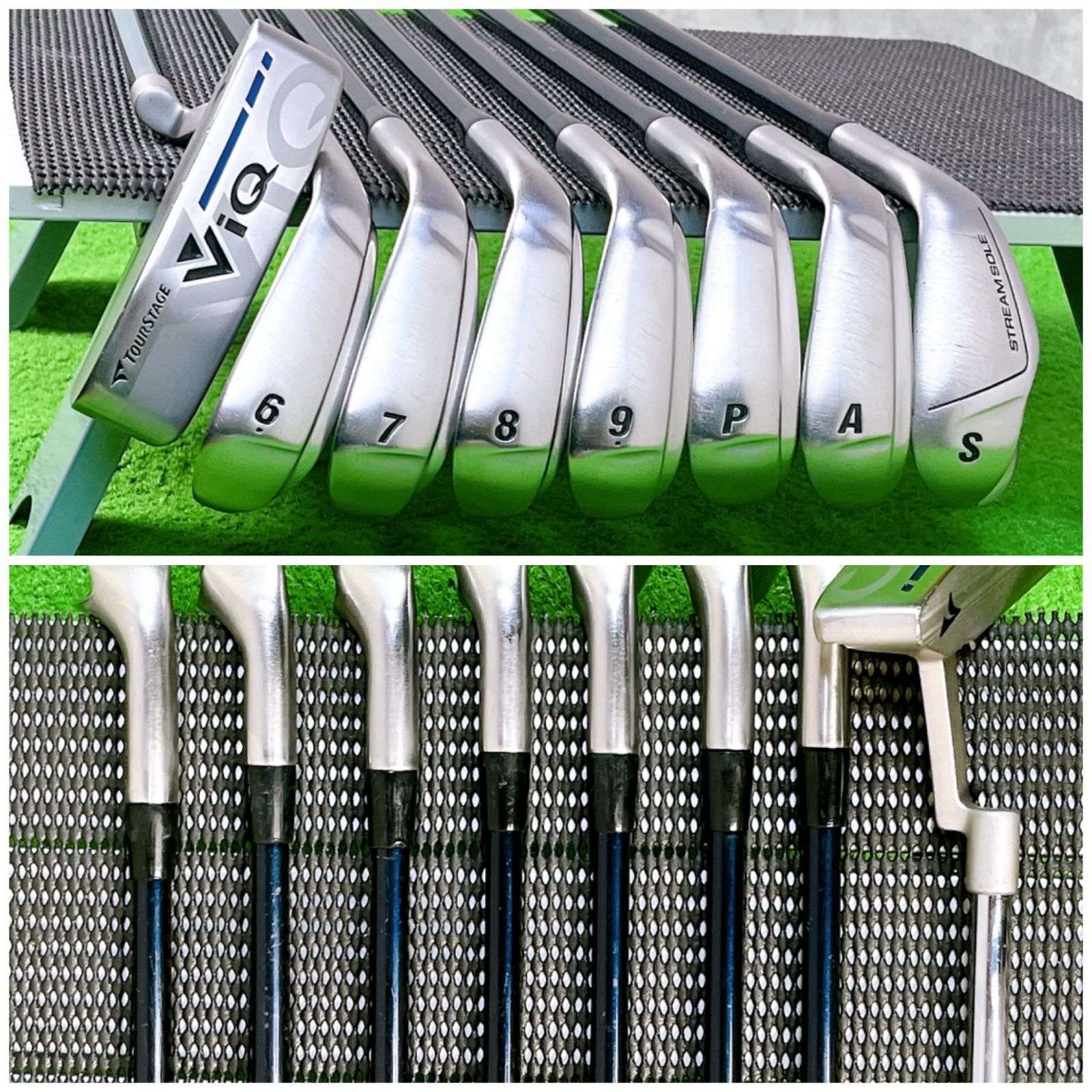 中古】【良品】【送料無料】メンズ ツアーステージ ViQ ゴルフクラブ