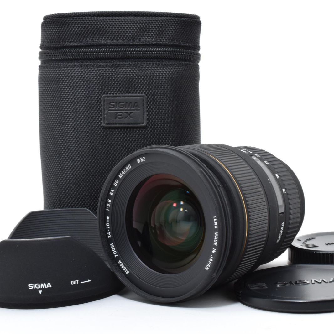 SIGMA 24-70mm F2.8 EX DG Macro ソニーAマウント用 AF対応 ズーム