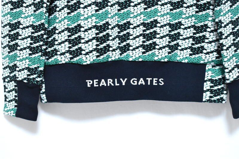 定価3万7400円 パーリーゲイツ フクレ ジャガード ジップパーカー 0 055-3162208 PEARLY GATES