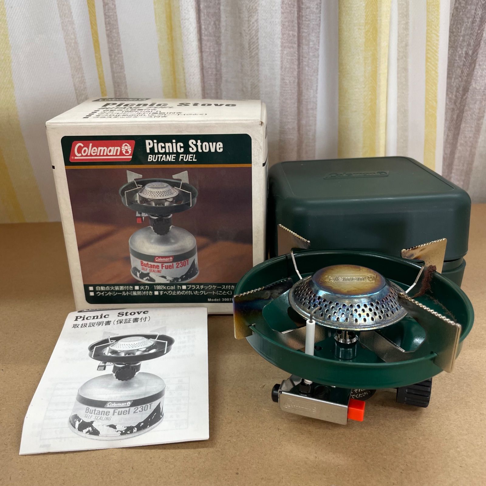 Coleman コールマン シングルバーナー　3007激レアHPAJ型　新品 コールマン ピクニックストーブ3007HPAJ シングルバーナー Coleman