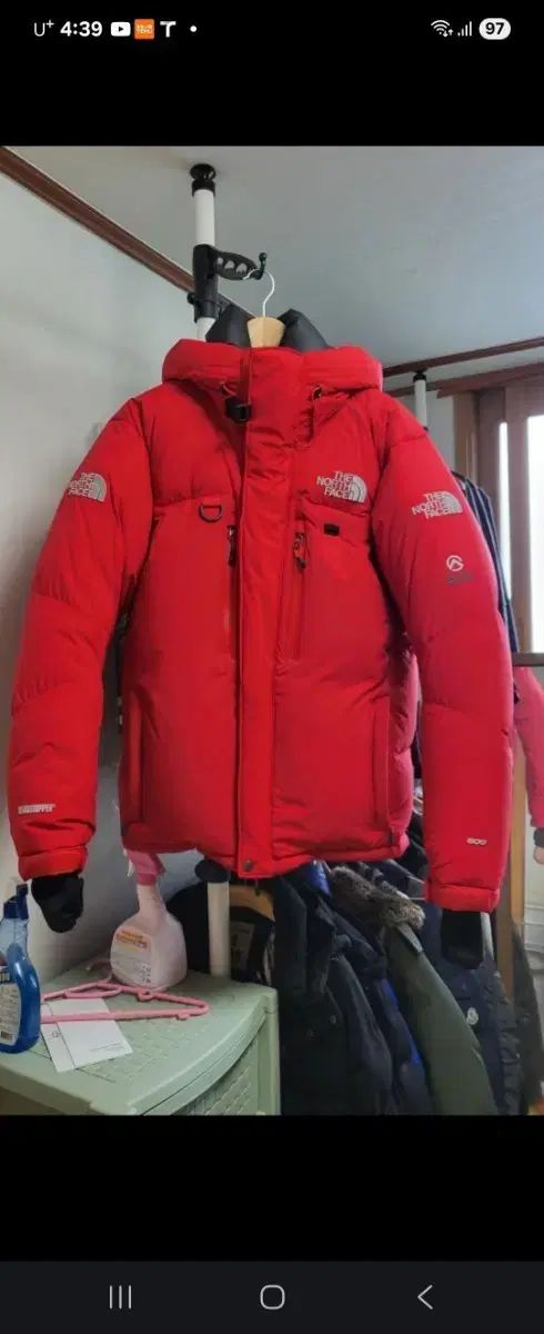 THE NORTH FACE ザノースフェイス ヒマラヤ レッド ダウン 800 95