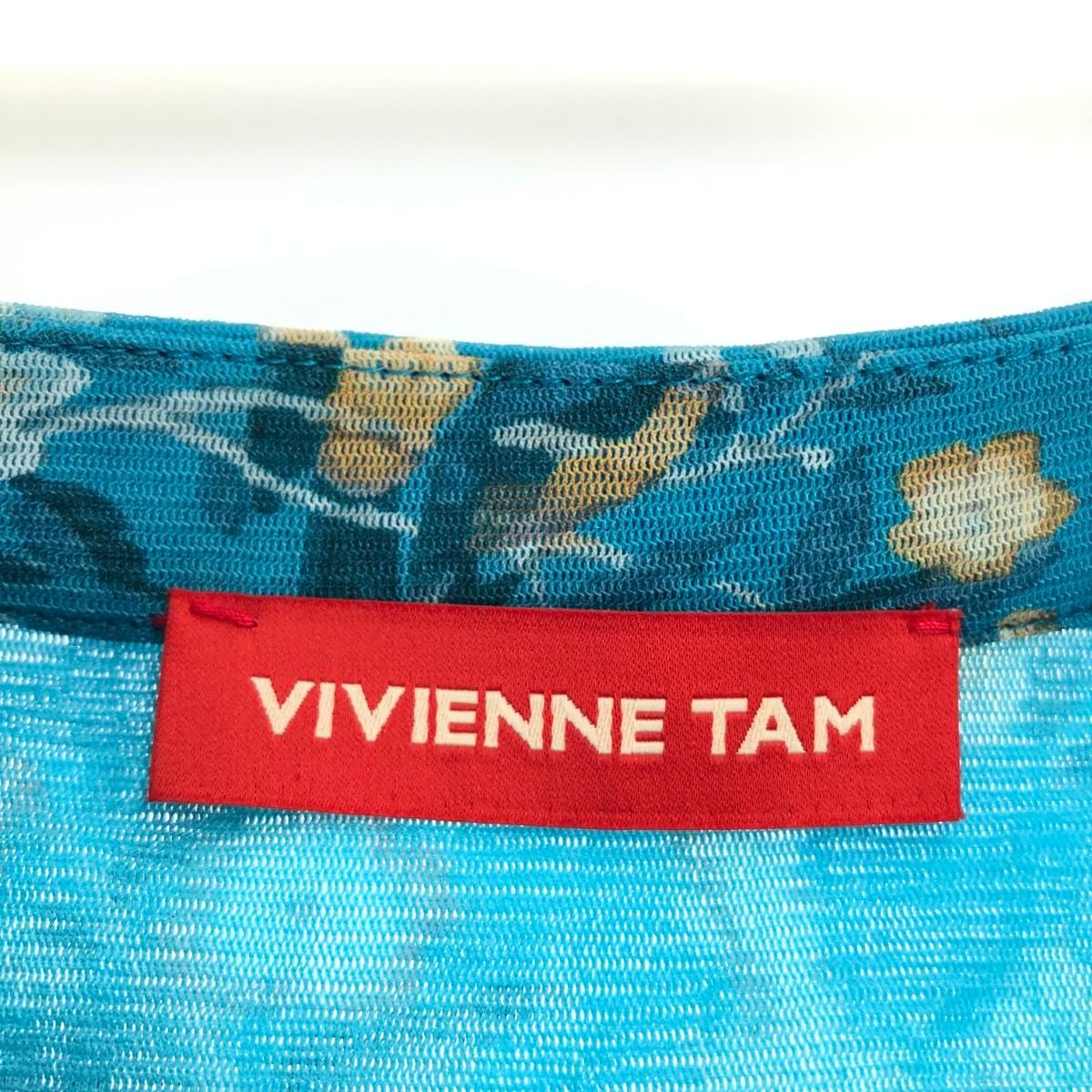 VIVIENNE TAM ヴィヴィアンタム パワーネットワンピース サイズ:42