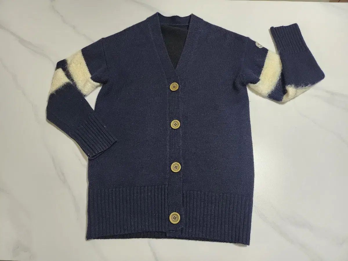 モン ネイビー レディース カーディガン 55-スリム66