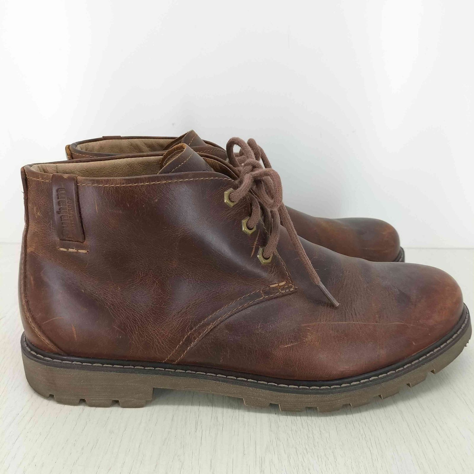 ユーズドフルギ USED古着 {{DUNHAM}} WATERPROOF レースアップブーツ