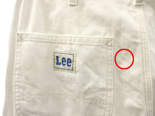 リー LEE Deuxième Classe 別注 ペインターデニムパンツ LB9408 白