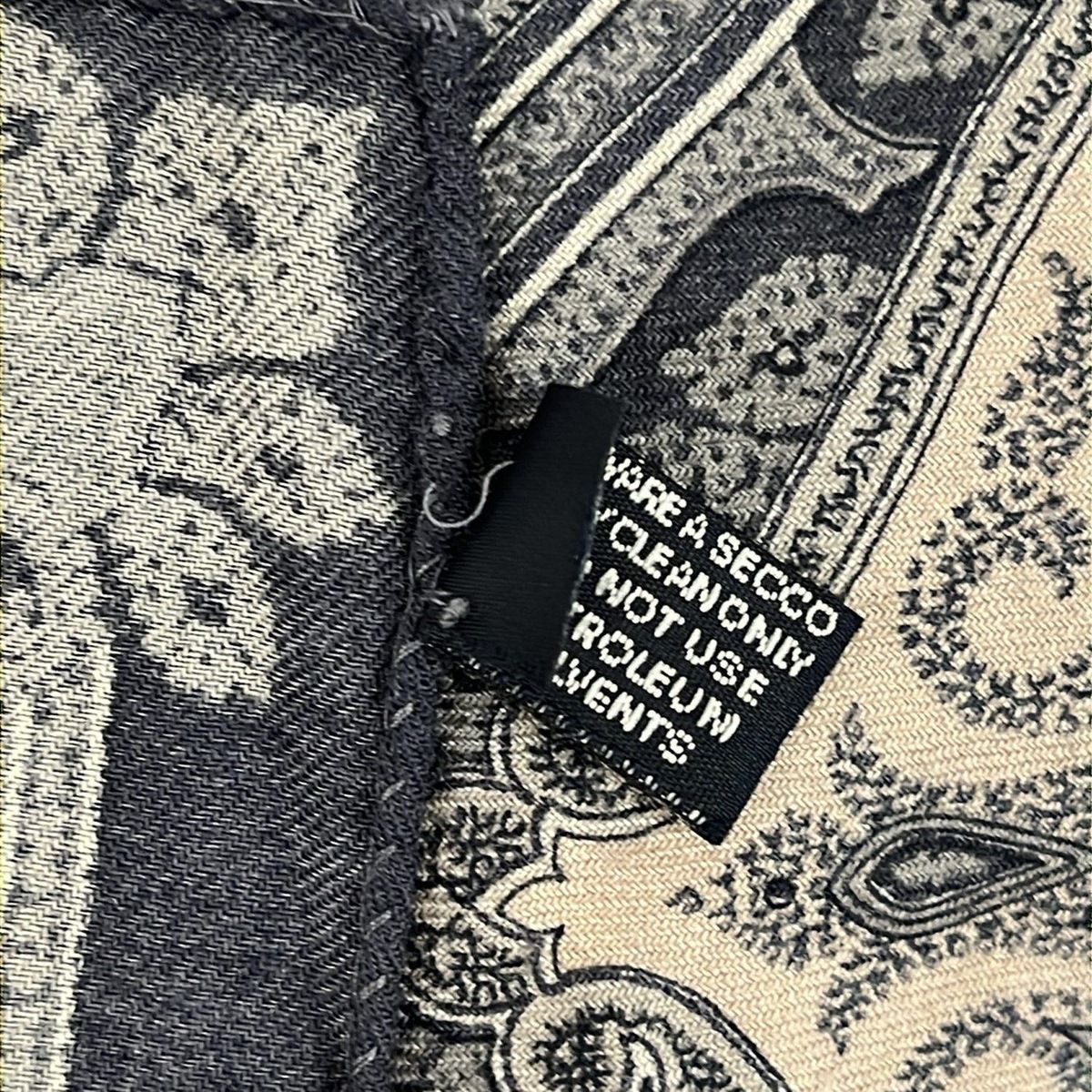 ETRO(エトロ) ストール(ショール)美品 - ダークグレー×ベージュ×マルチ