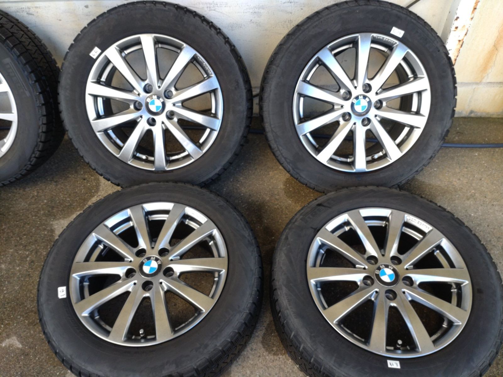 BMW 2シリーズ チームスパルコ 16 7 0 J 50 PCD 120 5 H ＆ピレリ ICE 205 60 R 4本