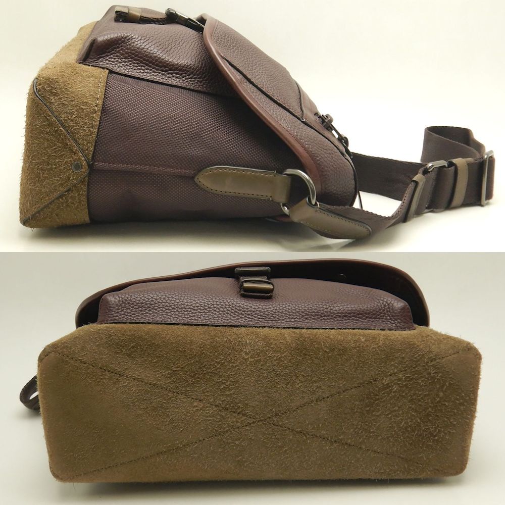 COACH コーチ マンハッタン バイク 86739 ショルダーバッグ レザーx