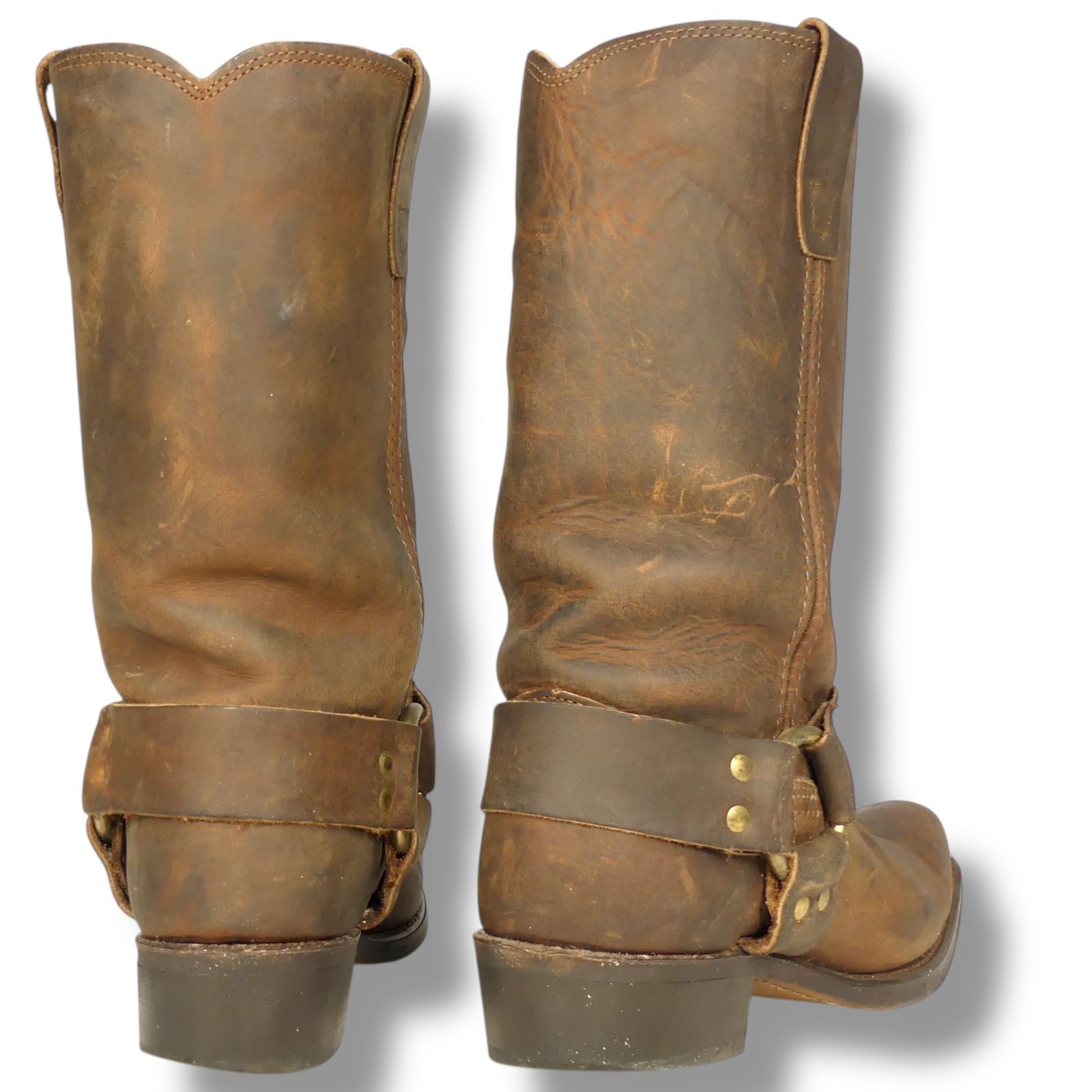  DURANGO デュランゴ エンジニアブーツ 本革 リングブーツ ロング バイク メンズ 7 5 EE 茶 ライダースブーツ リングブーツサイズ25 cm一覧 SEULB屋着古 X 8103 エンジニアブーツ ブーツ 革靴