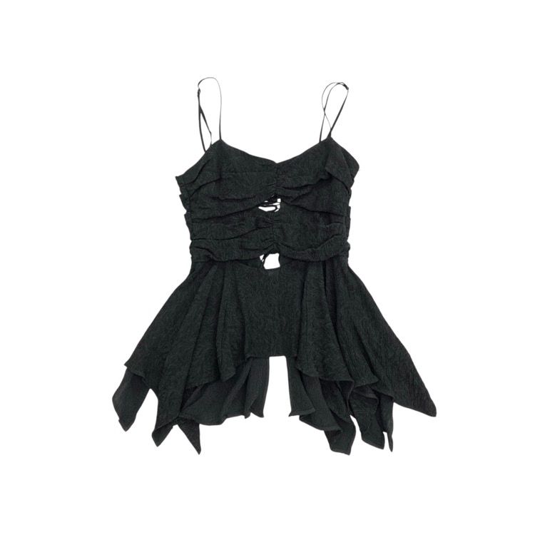 FETICO フェティコ Botanical Jacquard Cutout Cami Top ジャガード