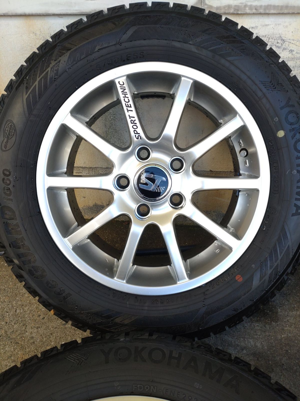 VW フォルクスワーゲン MONO 10 15 6 5 J 47 PCD 112 H ＆ iCEGUARD iG 60 195 65 R 4本