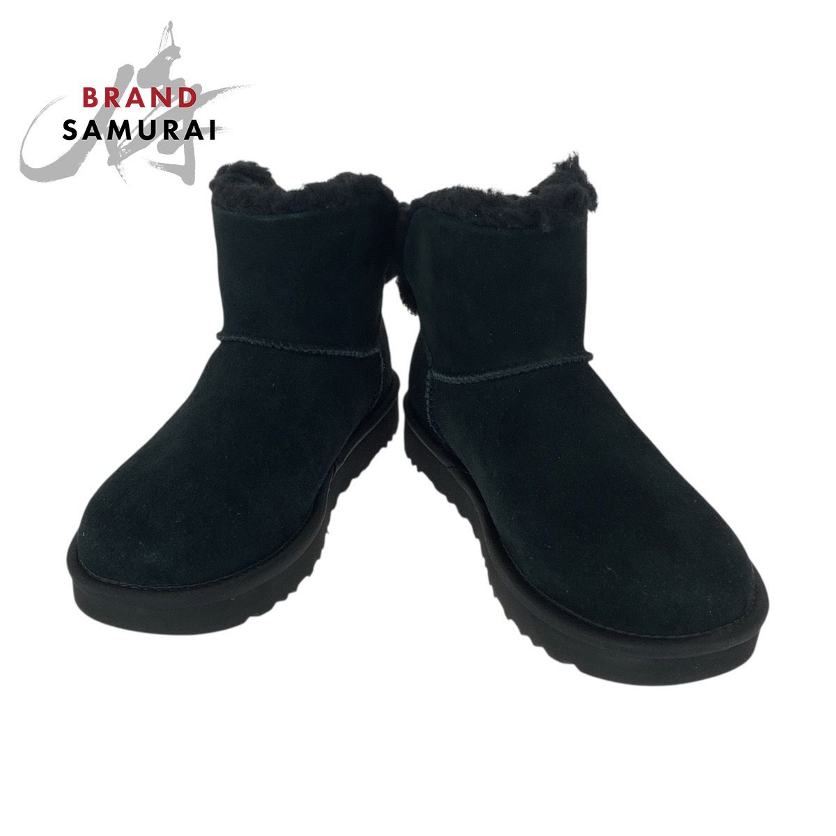 UGG アグ クラシック ブリング ミニ サイズ37|23 ブラック 黒 シープスキン 1118839 ブーツ 靴 ムートン レディース 506532