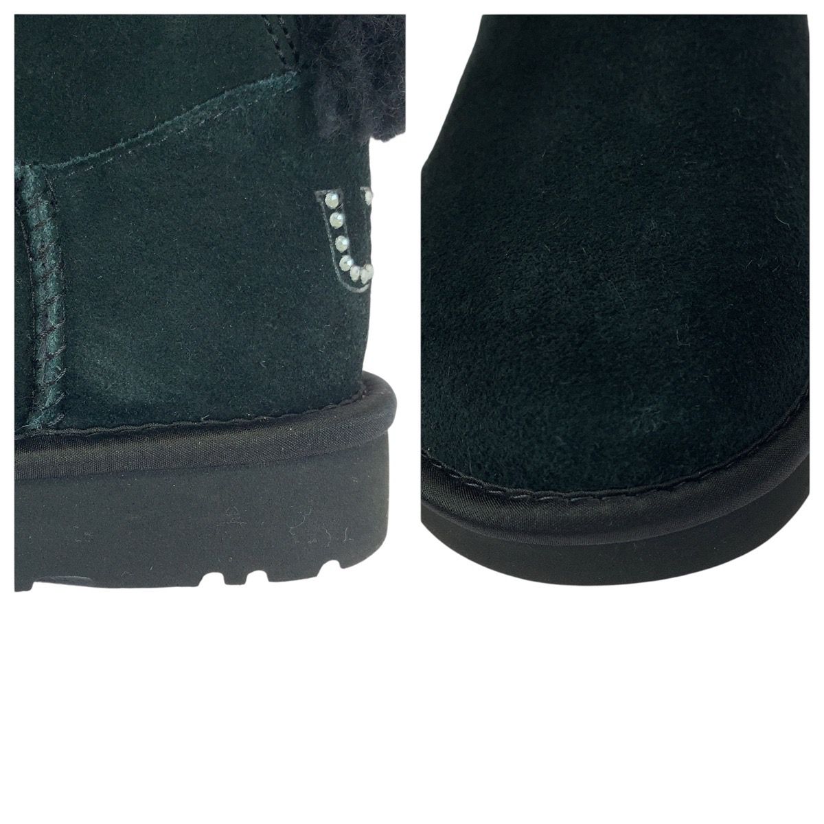  UGG アグ クラシック ブリング ミニ サイズ37 23 ブラック 黒 シープスキン 1118839 ブーツ 靴 ムートン レディース 506532 ムートンブーツ ブーツ