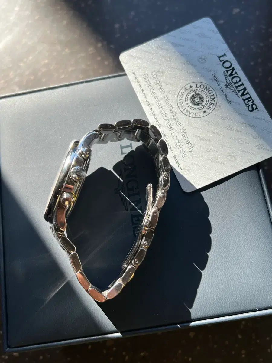  LONGINES ロンジン マスター トゥーカウント フクロウ オートマチック フルセット 高級感 自動巻き時計 腕時計(アナログ)