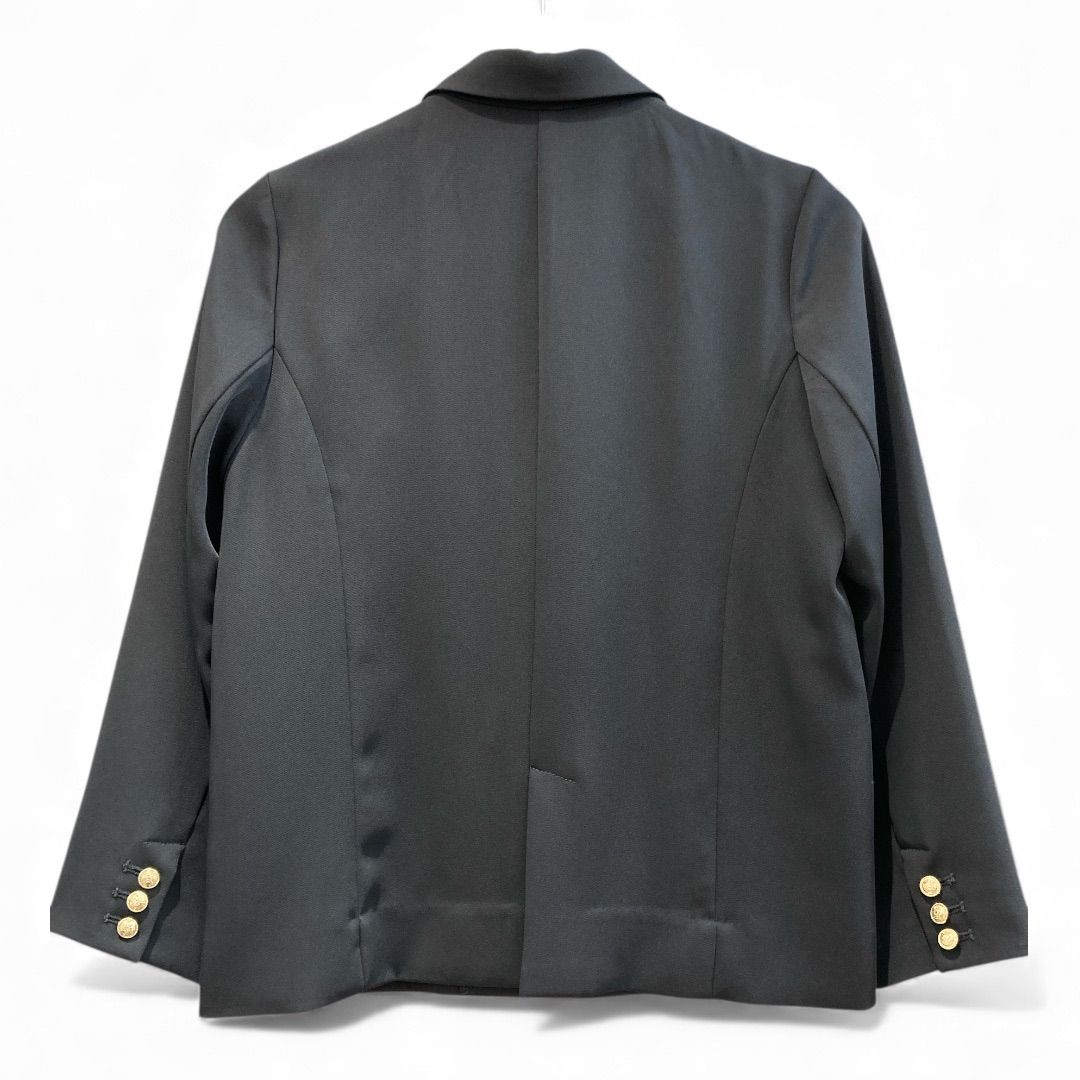 美品 COHINA コヒナ 金ボタン ダブル テーラードジャケット ネイビー