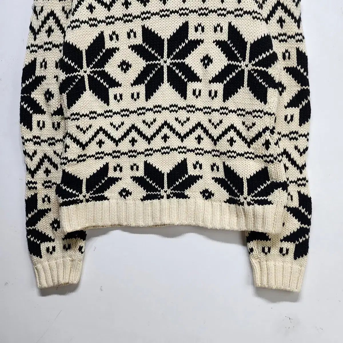 値引！レアRRL Ralph Lauren ラルフローレン ノルディック ニット ラルフローレン RALPH LAUREN ノルディック ニットセーター M - メルカリ