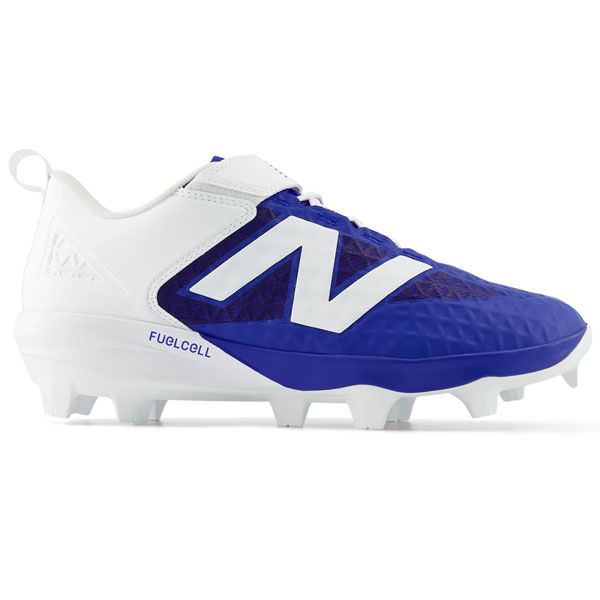 ニュー ンス スパイク Balance 野球 シューズ ポイントスパイク スタッドソール 一般用 FuelCell 4040 PU MOLDED V 8 BLUE ワイズ2 E P革加工不可