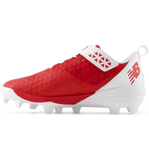 ニュー ンス スパイク Balance 野球 シューズ ポイントスパイク スタッドソール 一般用 FuelCell 4040 PU MOLDED V 8 RED ワイズ2 E P革加工不可