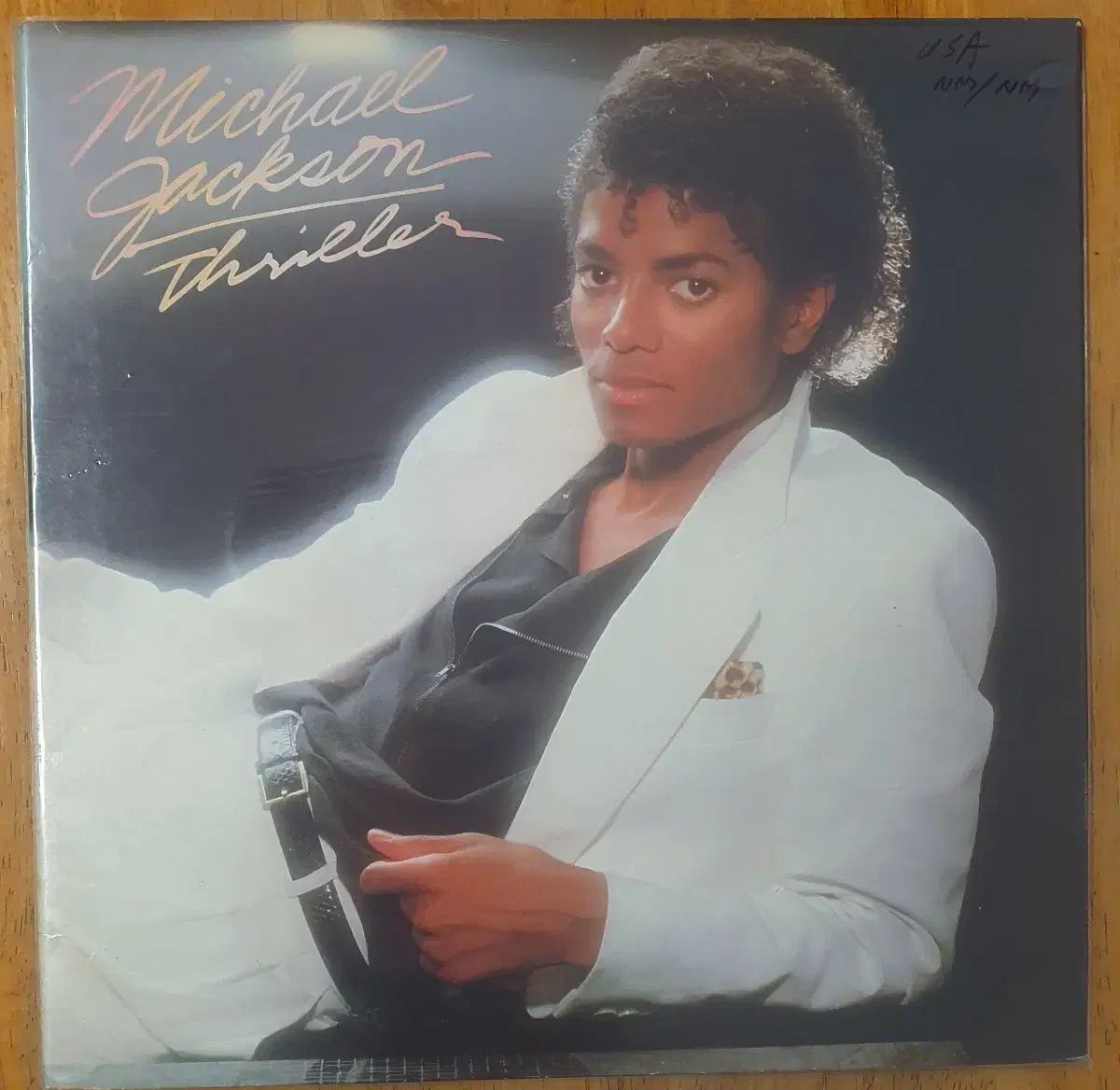 マイケル ジャクソン Thriller LP USA nm