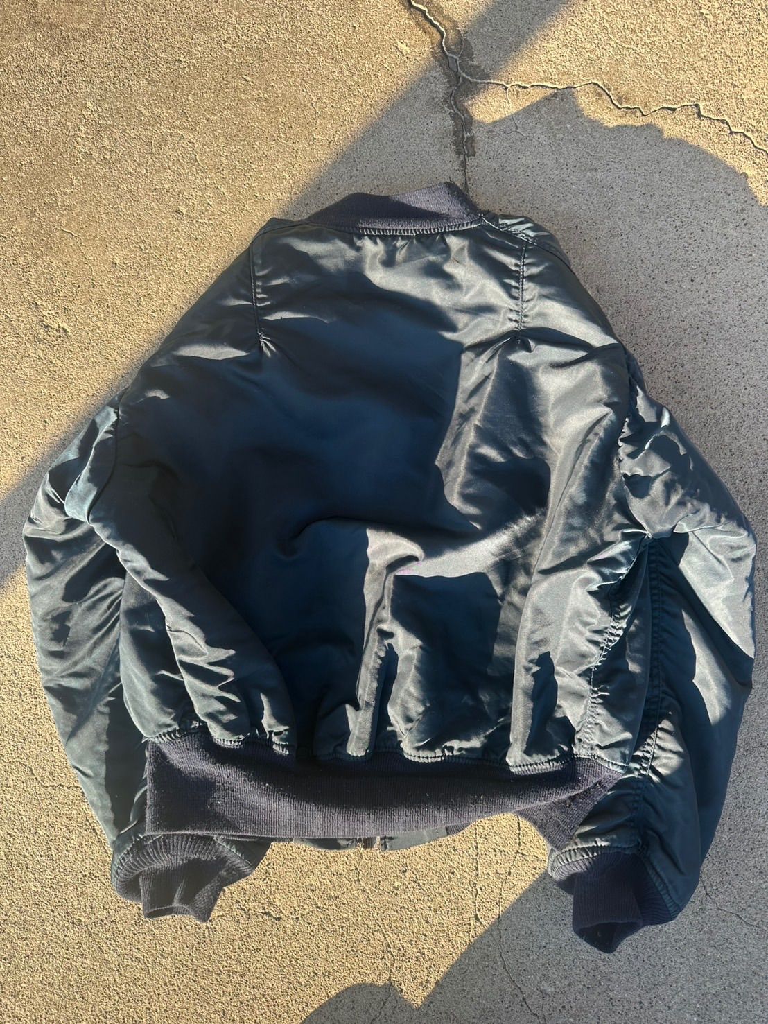 ALPHA 80 s 90 MA-1 フライトジャケット