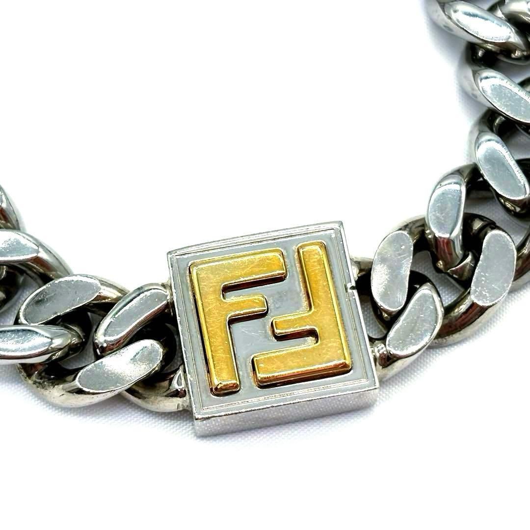 正規品 FENDI フェンディ FFロゴ メタルチェーン 人気モデル 正規品 FENDI フェンディ FFロゴ メタルチェーン 人気モデル