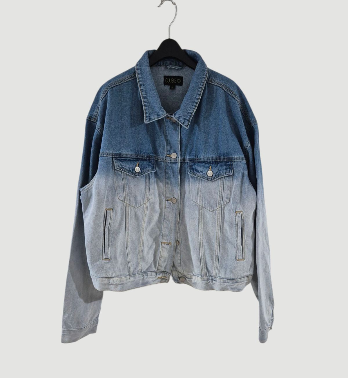 L CLUB EXX オーバーサイズ デニムジャケット ユニセックス