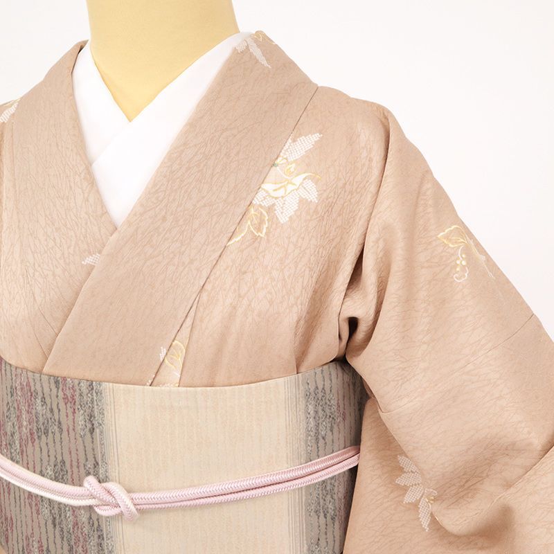 洗える着物 袷 東レシルック 小紋 お仕立て上がりプレタ レディース