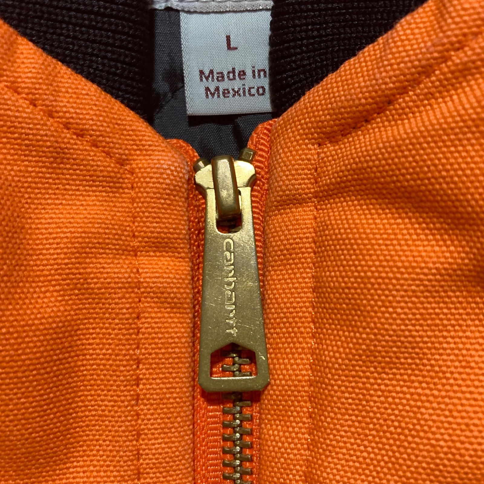 Carhartt ダックベスト　オレンジ　V01 BLZ carhartt duck vest orange オレンジ フェード ダック