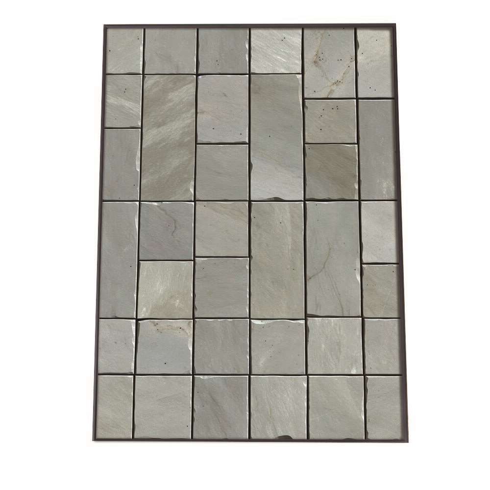 ④中村敬介 色絵桃図 飾り皿