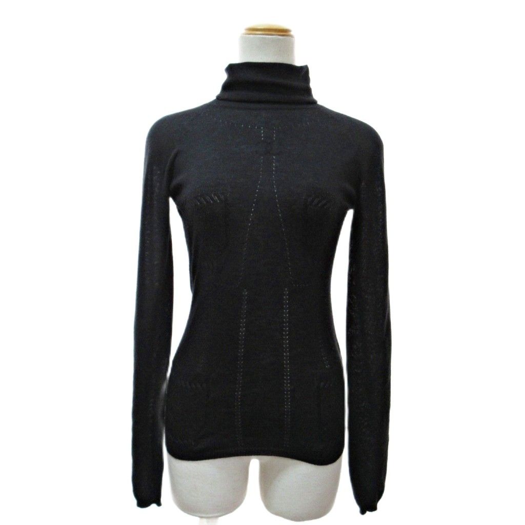 シャネル CHANEL 03A P21872 カシミア ニット カットソー セーター